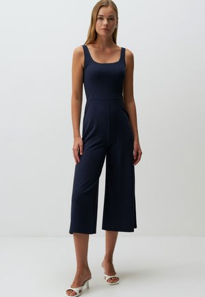 Jimmy Key BASIC WITH SQUARE NECK STRAPS - Tuta jumpsuit - dark blue