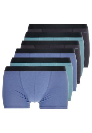 ECODIM COLORS BOXER 6 PACK - Shorty - black/blue/green