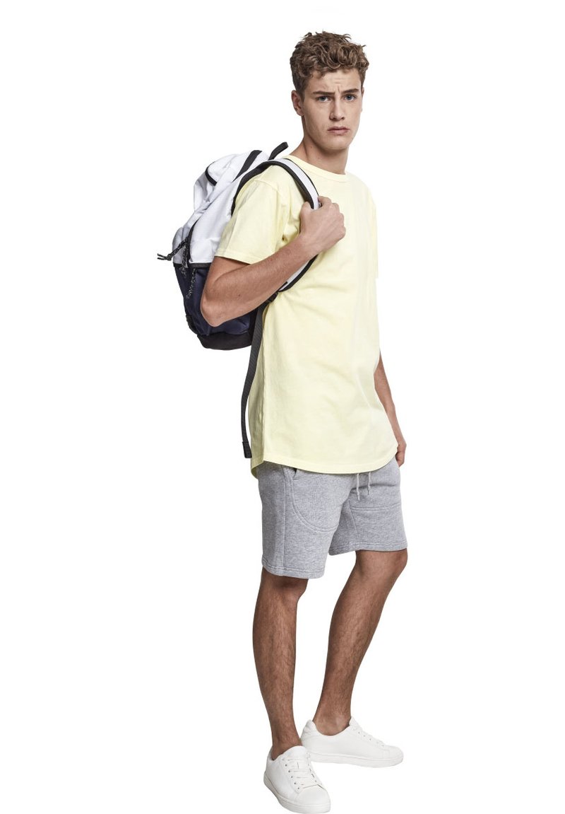 Urban Classics COLOURBLOCKING - Dnevni ruksak - white/ dark blue/ black