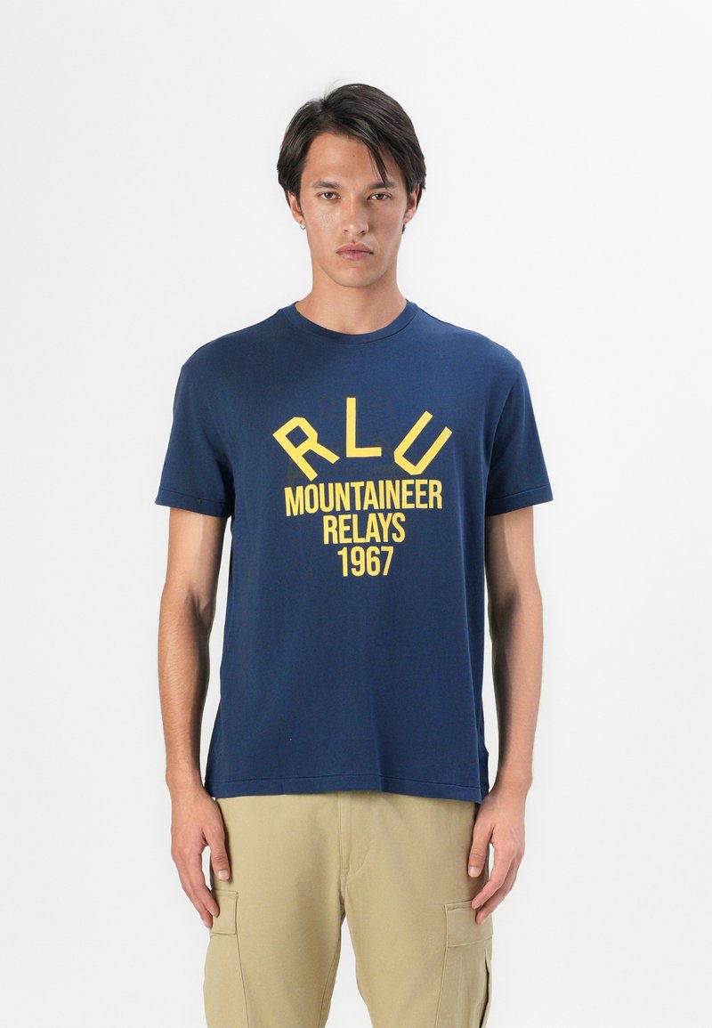 Polo Ralph Lauren T-shirt print donkerblauw Polo Ralph Lauren T-shirt print donkerblauw