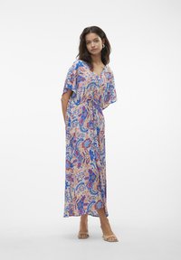 Vero Moda MENNY 7/8 KAFTAN - Vestido informal - silver lining