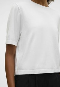 Vero Moda VMSILJE 2/4 O-NCK PULL GA NOOS - T-shirt basic - bright white