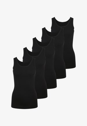 LASCANA 5 PACK - Hemd - schwarz
