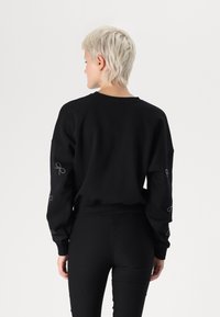 ONLY ONLBERIT L/S O-NECK - Mikina - black