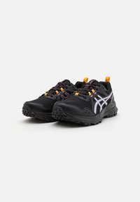 ASICS TRAIL SCOUT 3 - Løpesko for mark - black/light blue