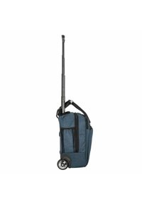 Dermata BUSINESSTROLLEY 44 CM LAPTOPFACH - Trolley - petrol