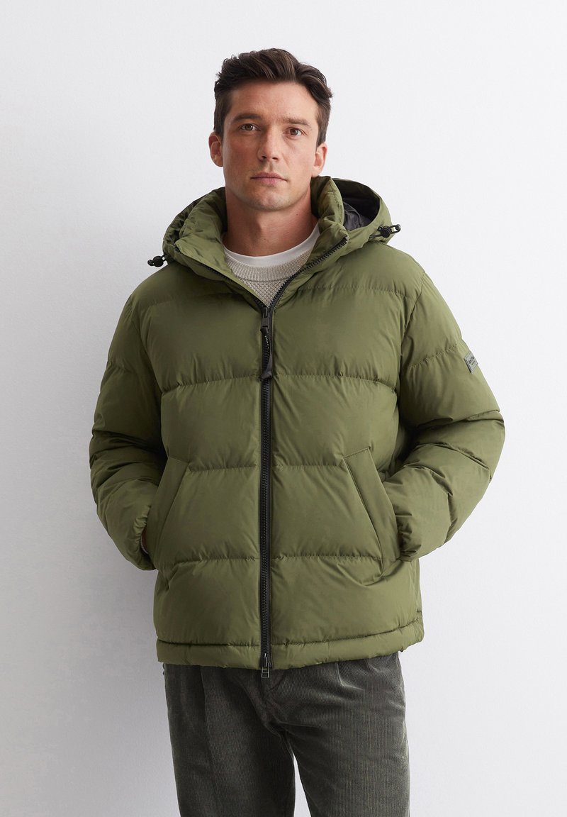 Marc O'Polo PUFFER ESSENTIALS - Daunenjacke - dried herb