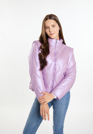 Zimní bunda - violet