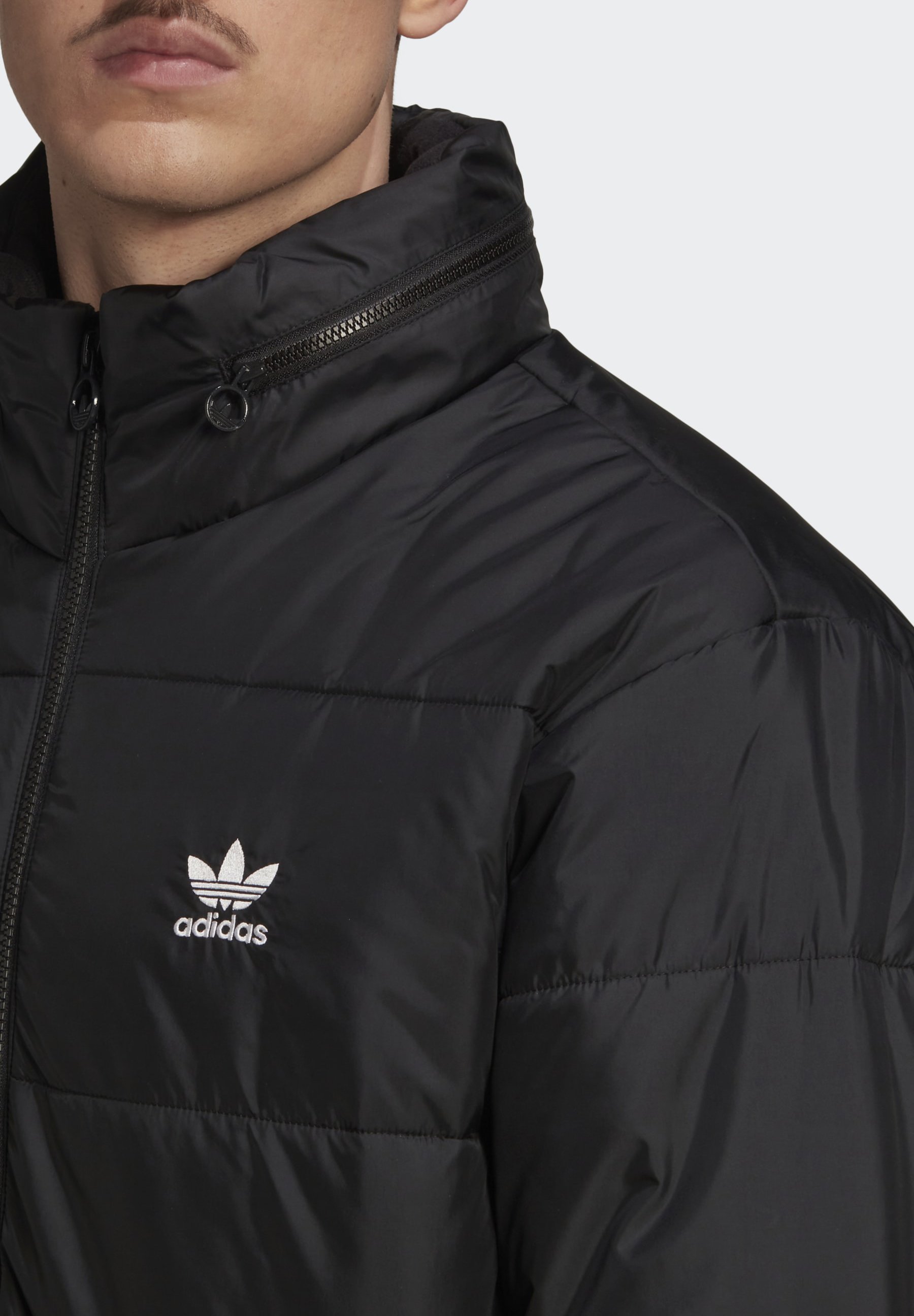 adidas Originals ESSENTIALS PADDED PUFFER - Winter jacket - black