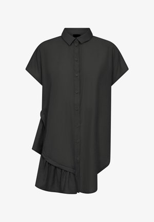 NÜ Denmark, DAMI TUNIC - Πουκαμίσα με κουμπιά - black