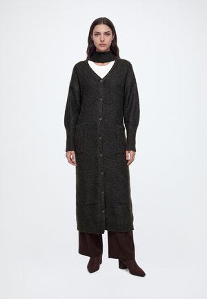 Topshop, CARDIGAN - Жилетка - tobacco brown