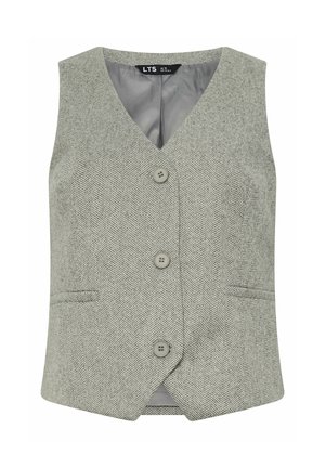 Long Tall Sally, TALL WAISTCOAT - Chaleco - grey