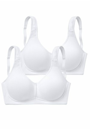 LASCANA, 2 PACK - T-shirt bra - weiß