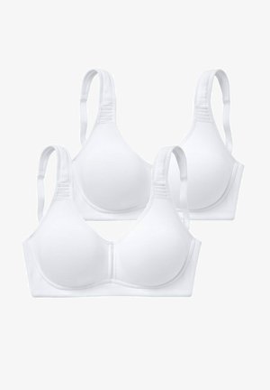 LASCANA, 2 PACK - T-shirt bra - weiß