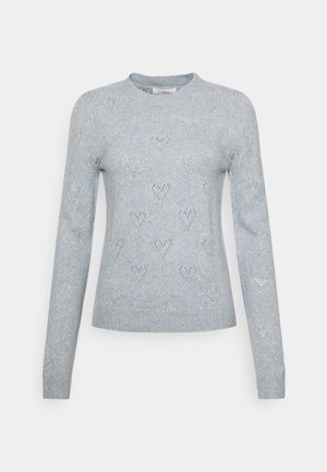 Strickpullover - light blue