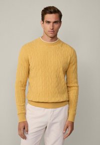 Hackett London CABLE CREW - Vesta - lemon yellow