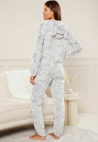Lipsy REGULAR FIT - Pižama - grey leopard animal