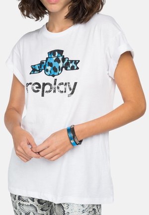 Print T-shirt - blanco