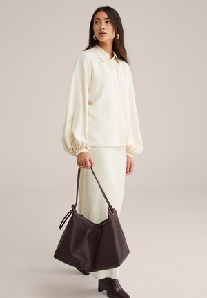 WE Fashion Bolso de mano - aubergine