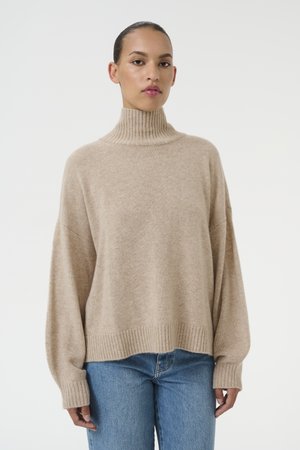 CASIA - Jumper - light weight beige melange