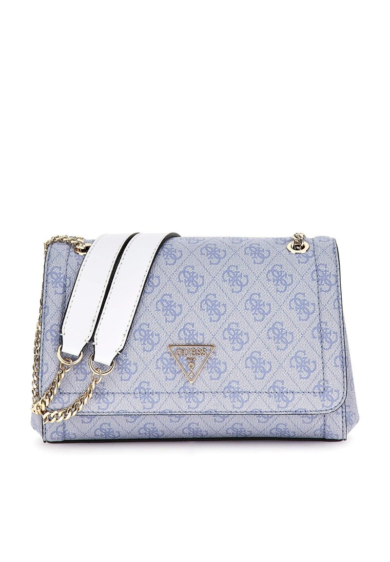 Guess NOELLE CONVERTIBLE FLAP - Borsa a mano - himmelblau