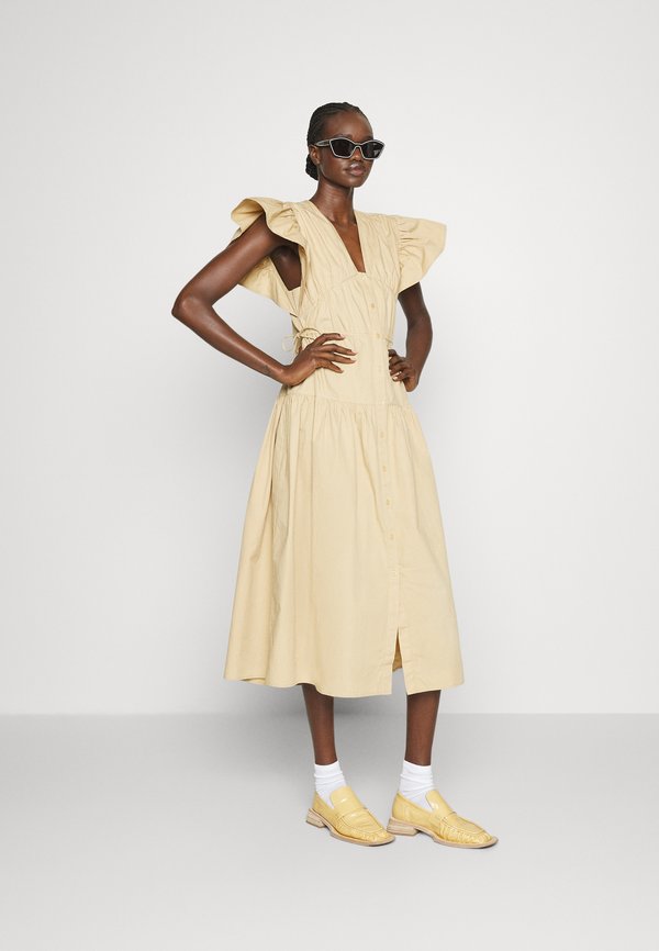 MAELLE CRISPY - Day dress - sand3
