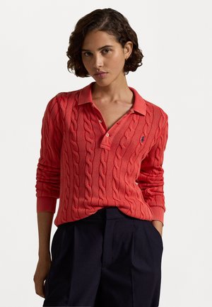 Polo Ralph Lauren LONG SLEEVE - Svetr - red