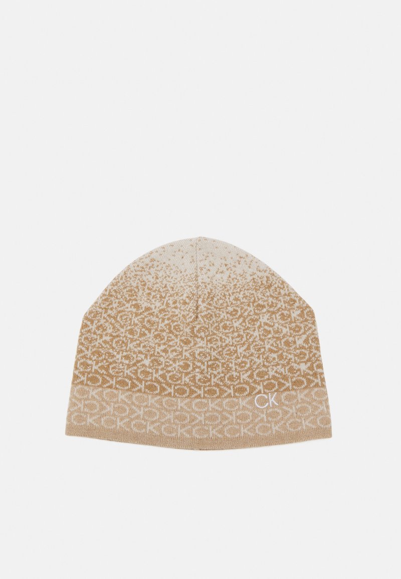 Calvin Klein MONOGRAM BEANIE - Czapka