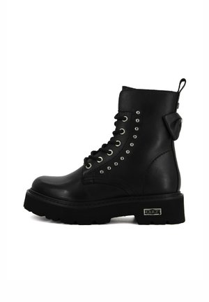 Cult SLASH - Stivaletti con plateau - nero