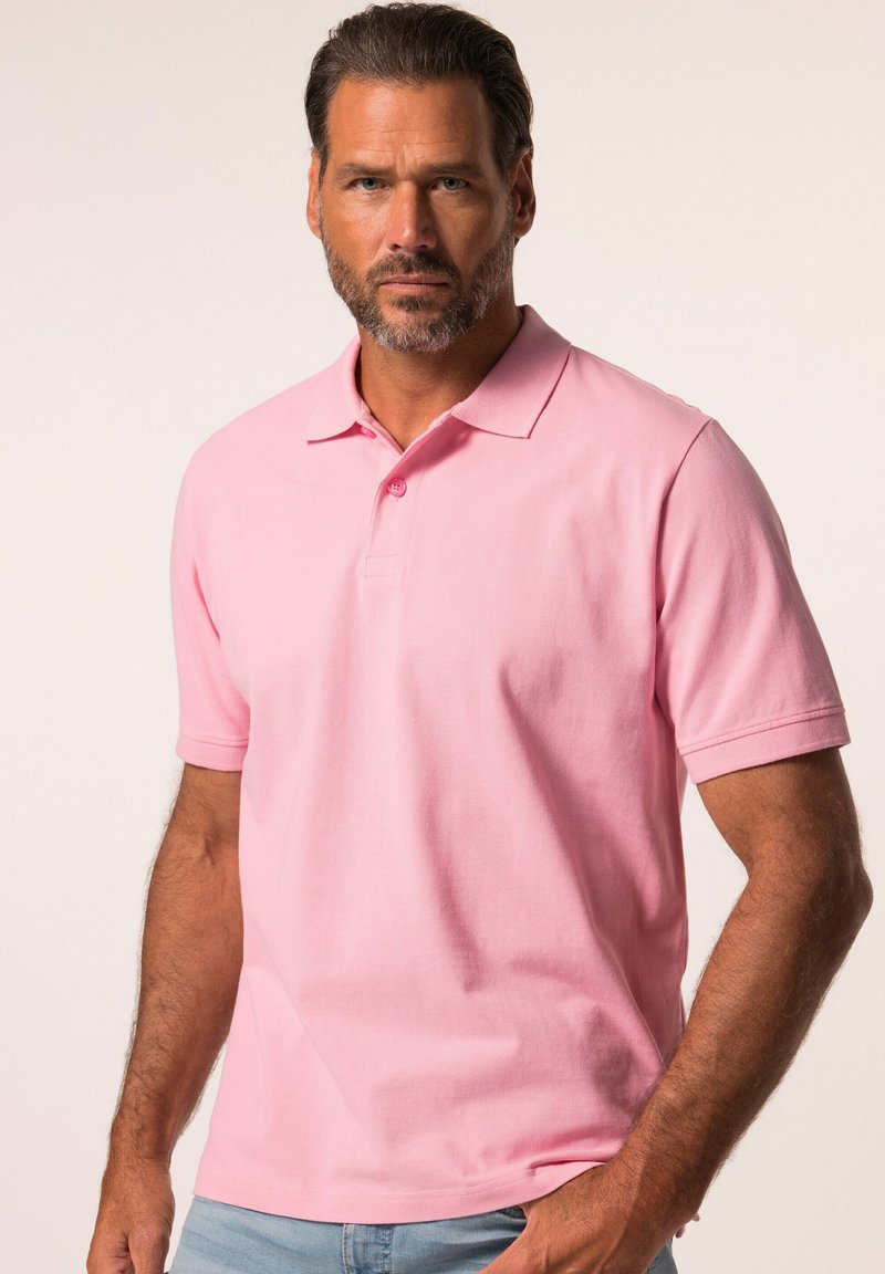 JP1880 GROSSE GRÖSSEN BIS 8XL KNOPFLEISTE - Polotričko - light pink
