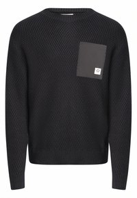 REGULAR FIT - Jersey de punto - black