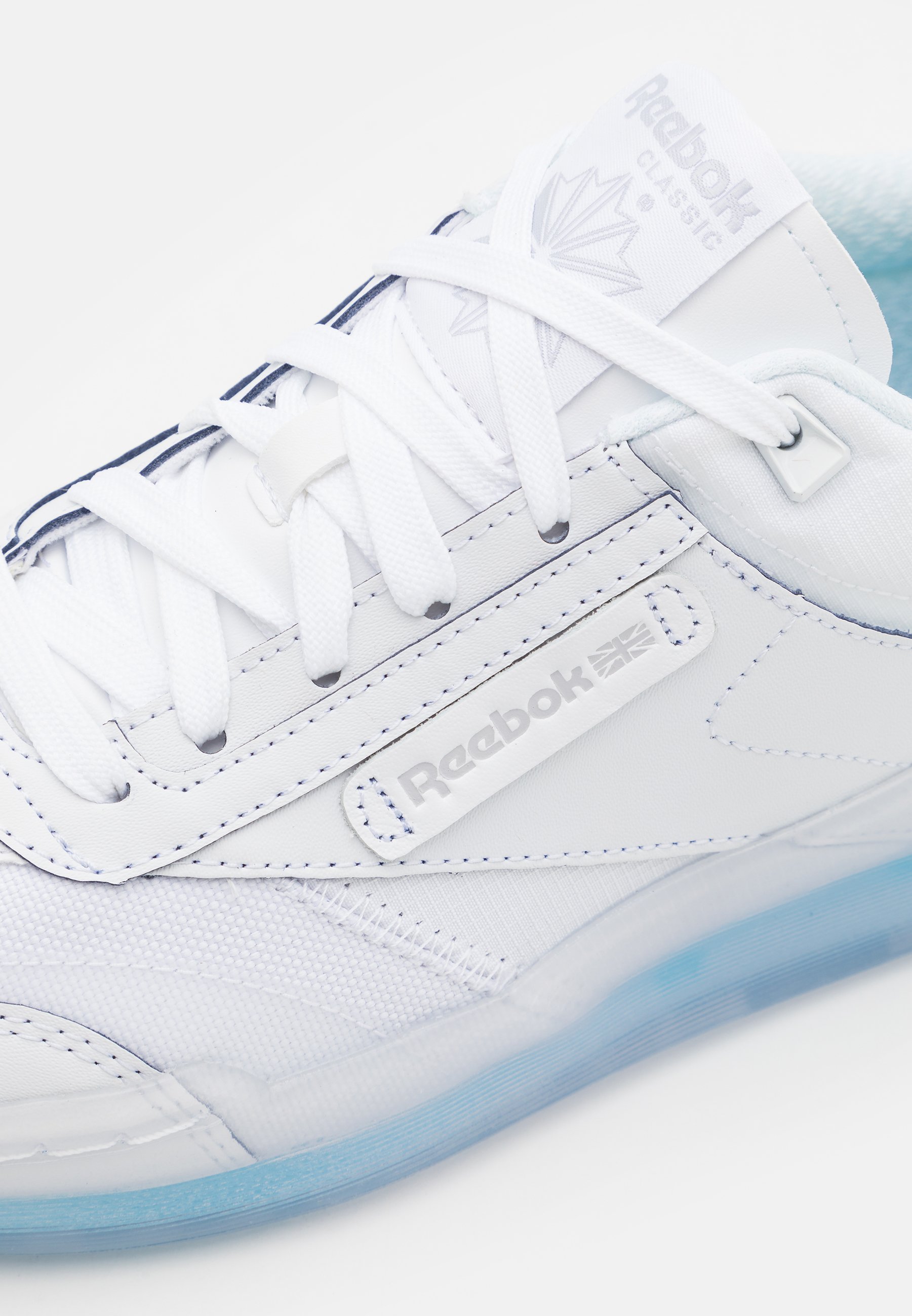 Reebok Classic CLUB C LEGACY UNISEX - Trainers - footwear  white/blue/radiant aqua/white - Zalando.de
