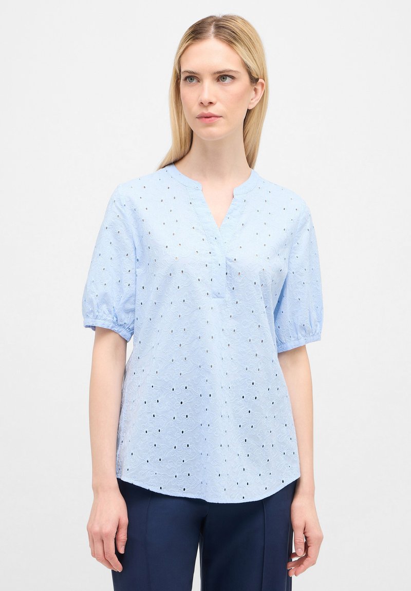 Eterna SCHLUPFBLUSE - REGULAR FIT - Camicetta - hellblau