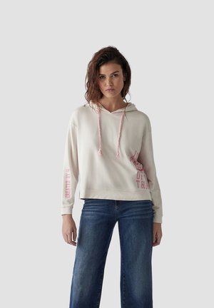 Kapuzenpullover - beige