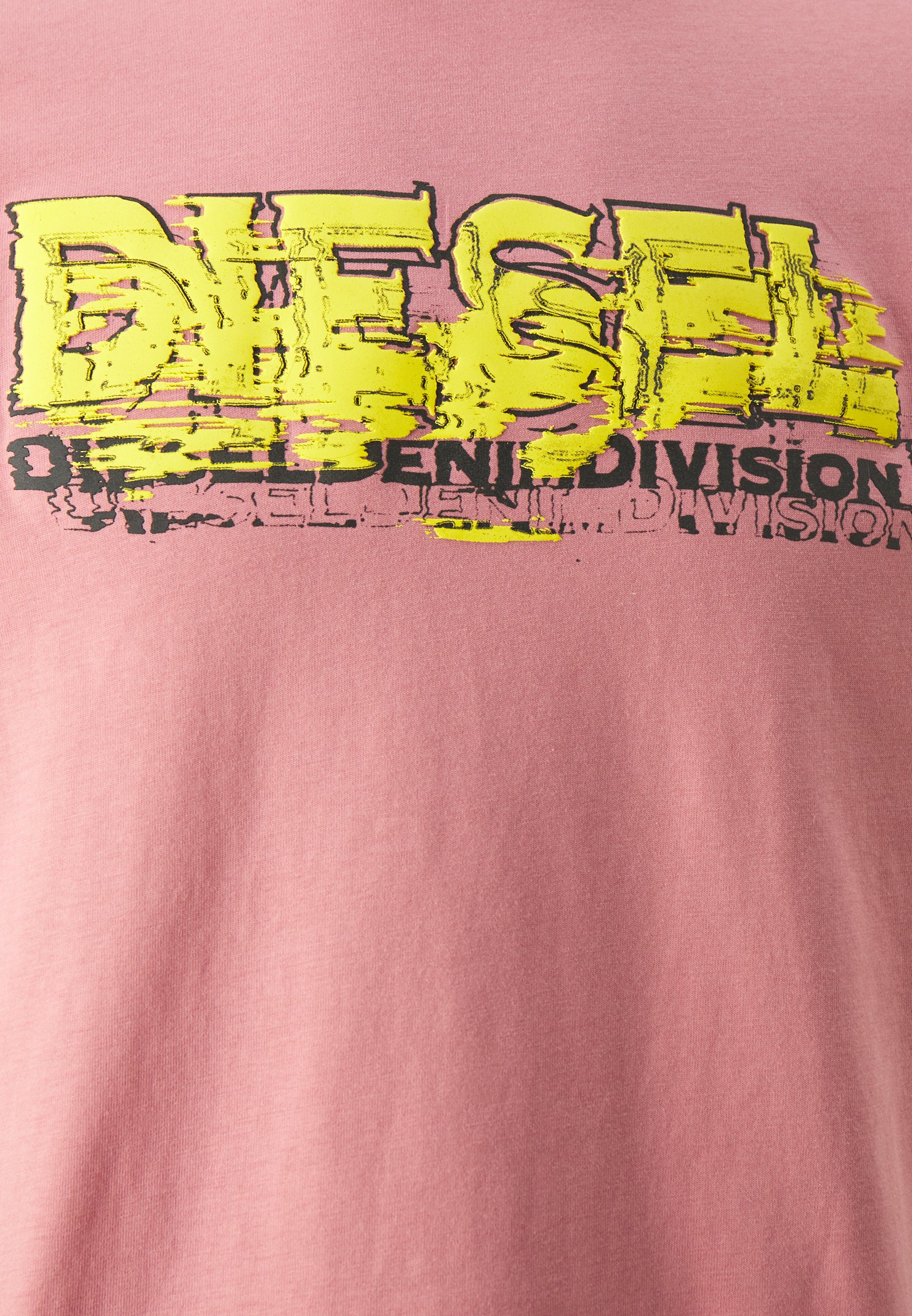 Diesel T-DIEGOR-K70 - Print T-shirt - pink - Zalando.co.uk