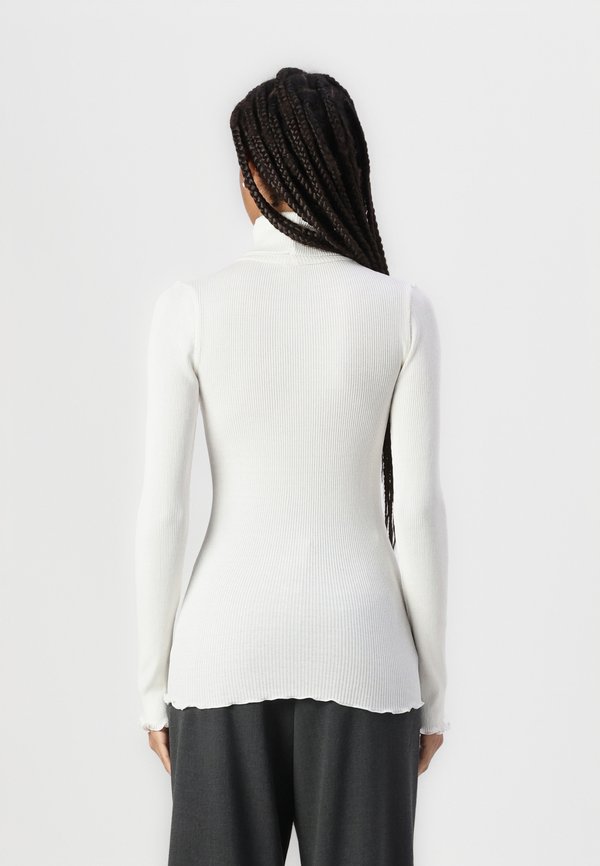 ROLLER NECK - Long sleeved top - ivory3