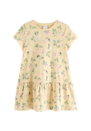 T-shirts print - light dusty yellow