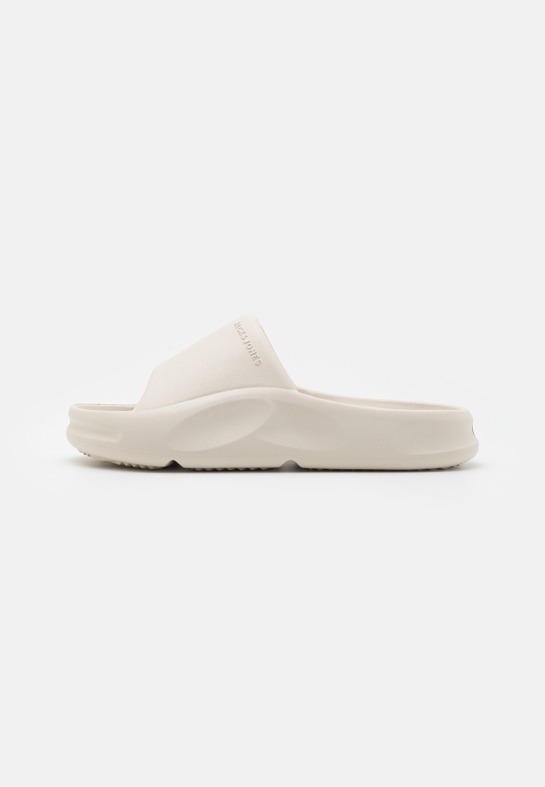 Jack & Jones JFWSTATUS MOULDED SLIDER - Badesandale - moonbeam 