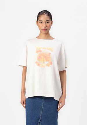Tričko s potlačou - off white