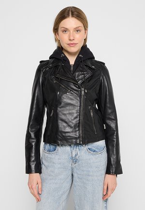 BELLANIA - Lederjacke - black