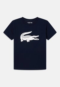 Lacoste - UNISEX - T-shirt z nadrukiem Miniatura obrazu 1