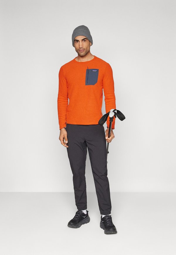 AIR CREW - Fleece jumper - pollinator orange4
