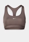 BRA - Sports-BH-er med lett støtte - mink brown/white