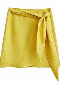 Massimo Dutti A-lijn rok - yellow