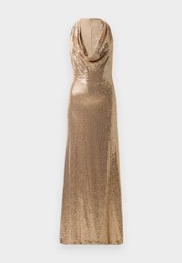 MILANA DISCO GOWN - Vestido de fiesta - light gold-coloured