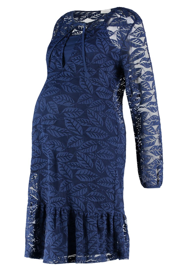 Queen Mum Jurk blauw