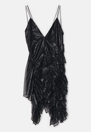 YVES SEQUIN MINI DRESS - Cocktailjurk - onyx