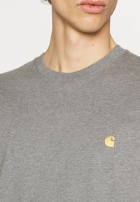 Carhartt WIP CHASE - Basic T-shirt - dark grey heather