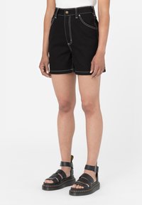 Dickies Shorts vaqueros - rinsed black