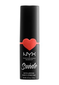 NYX Professional Makeup SUEDE MATTE LIPSTICK czerwony
